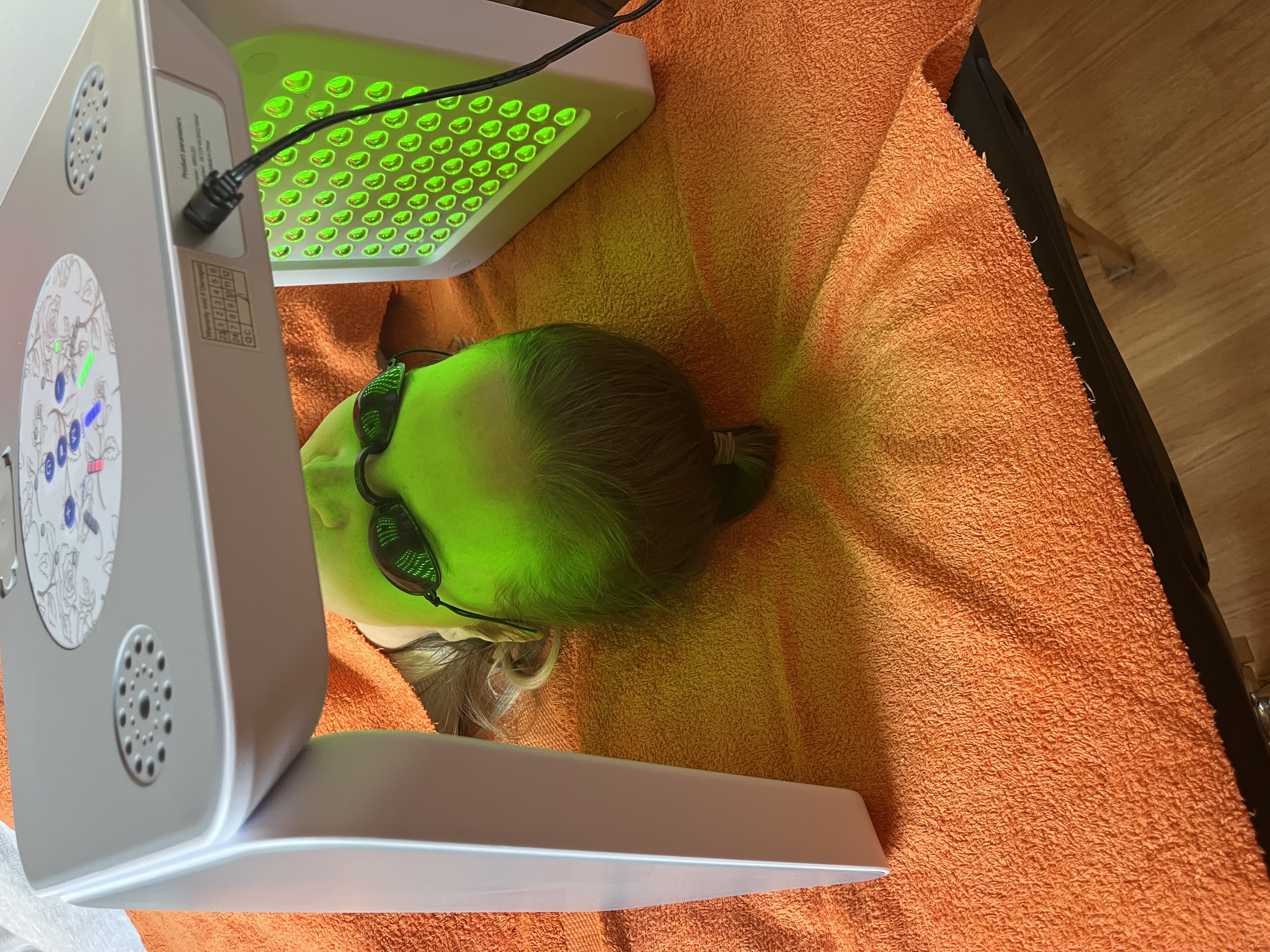 Fotonová terapie - zelené světlo